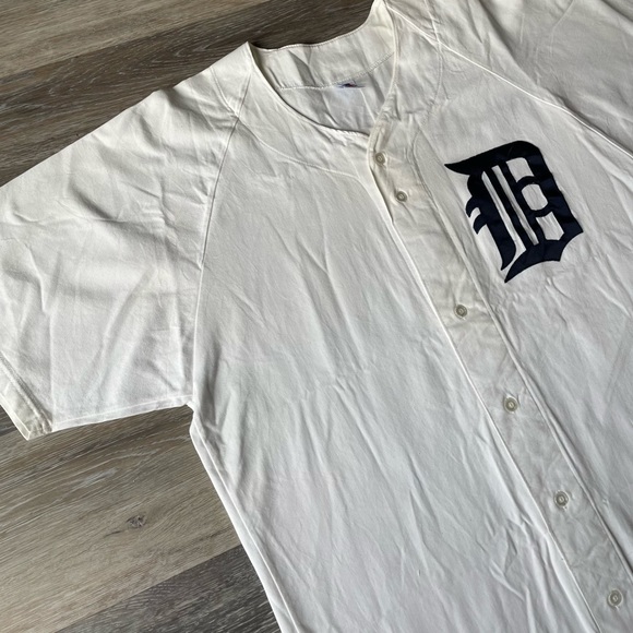 DETROIT TIGERS JERSEY VINTAGE RUSSEL - Picture 4 of 8